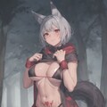 ♀狼さん 5枚目