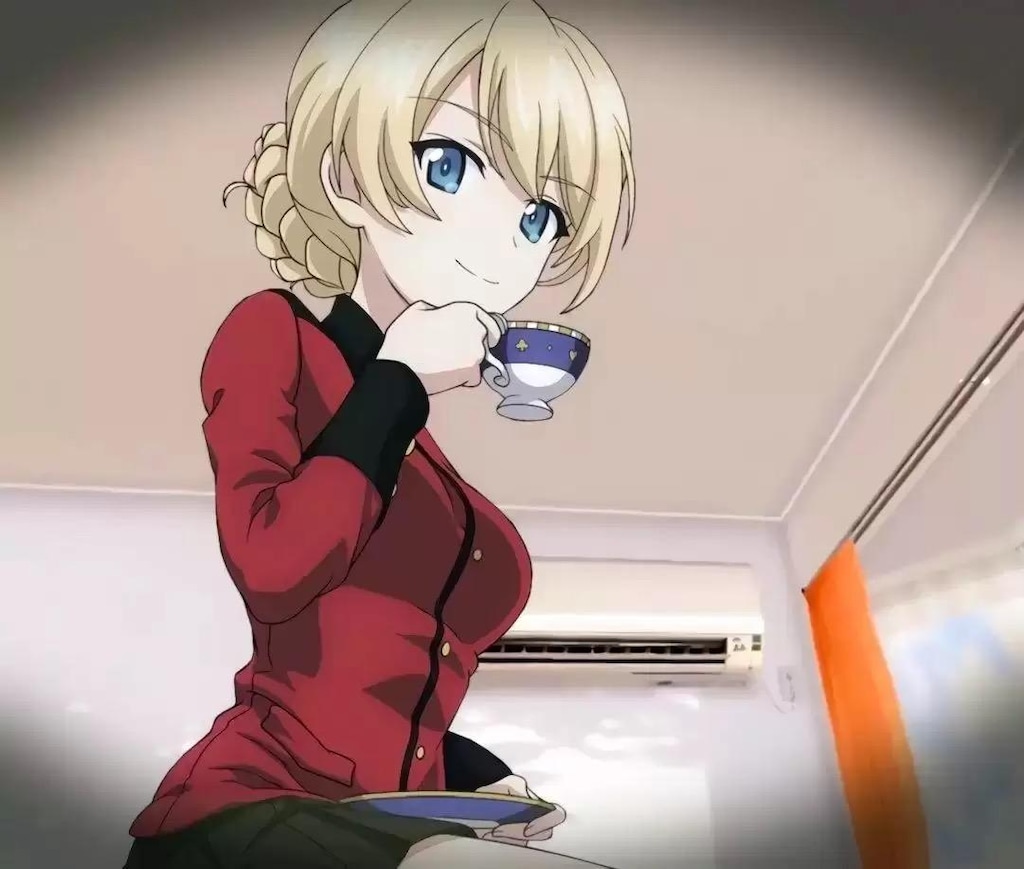 紅茶を飲むダージリン様