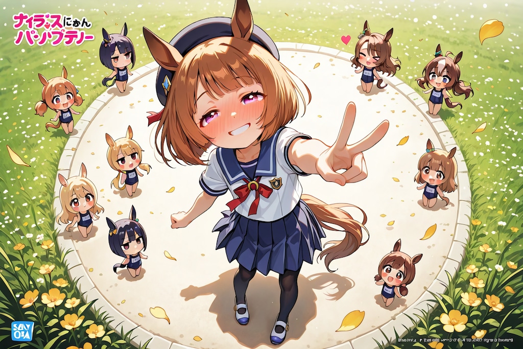 「ブイ！」