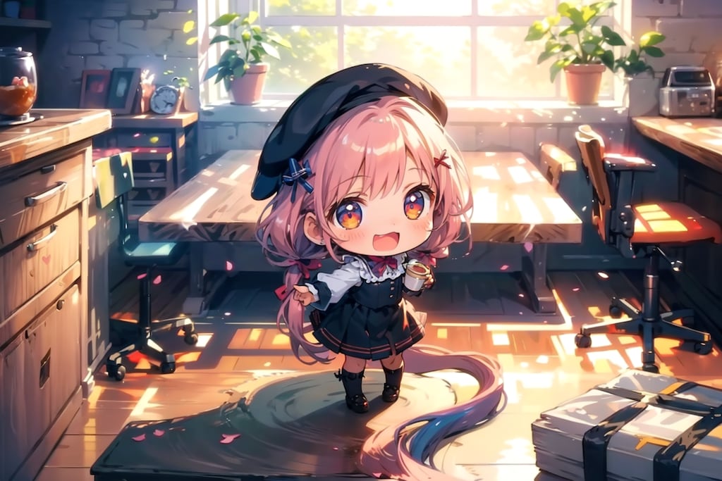 ココアも好き-。