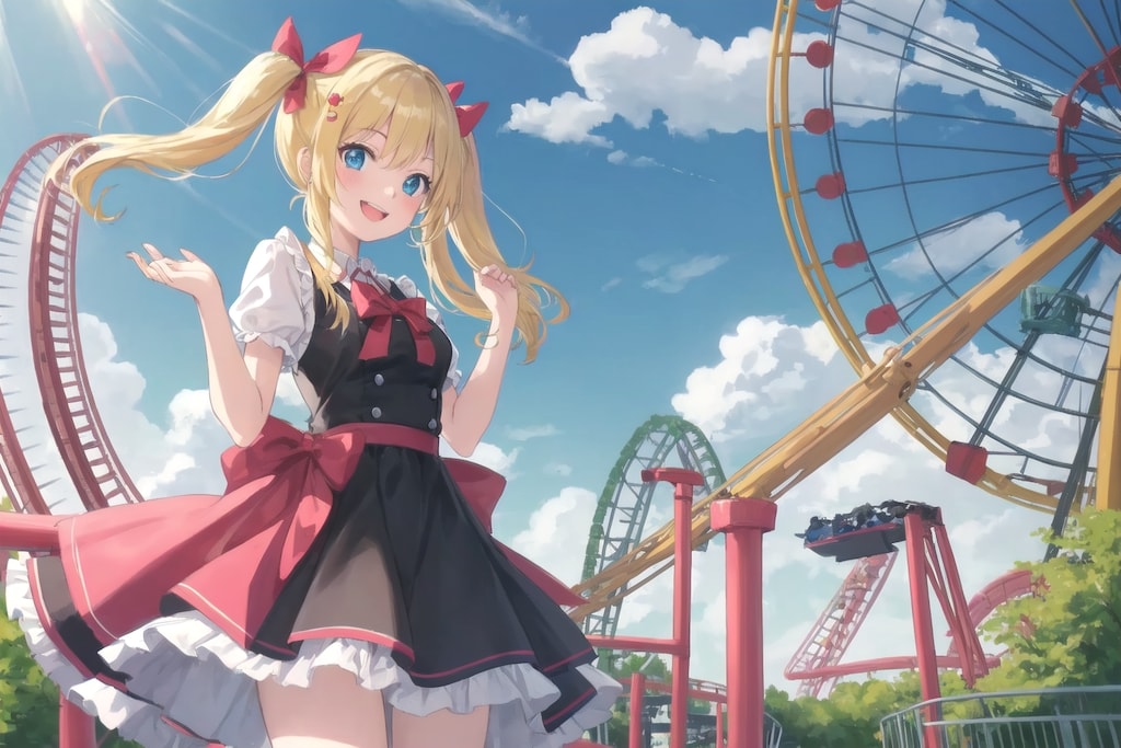 ジェットコースターー！？