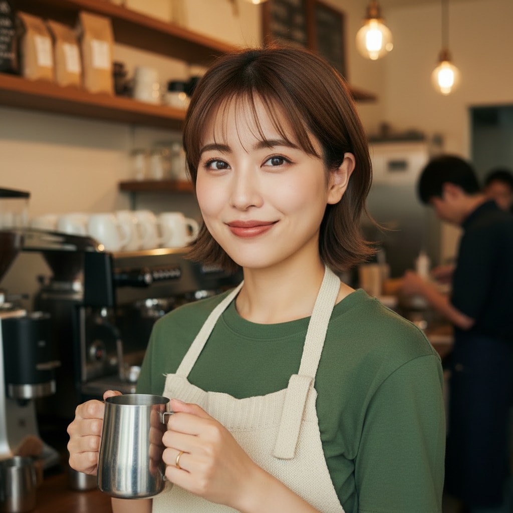 喫茶店でアルバイト