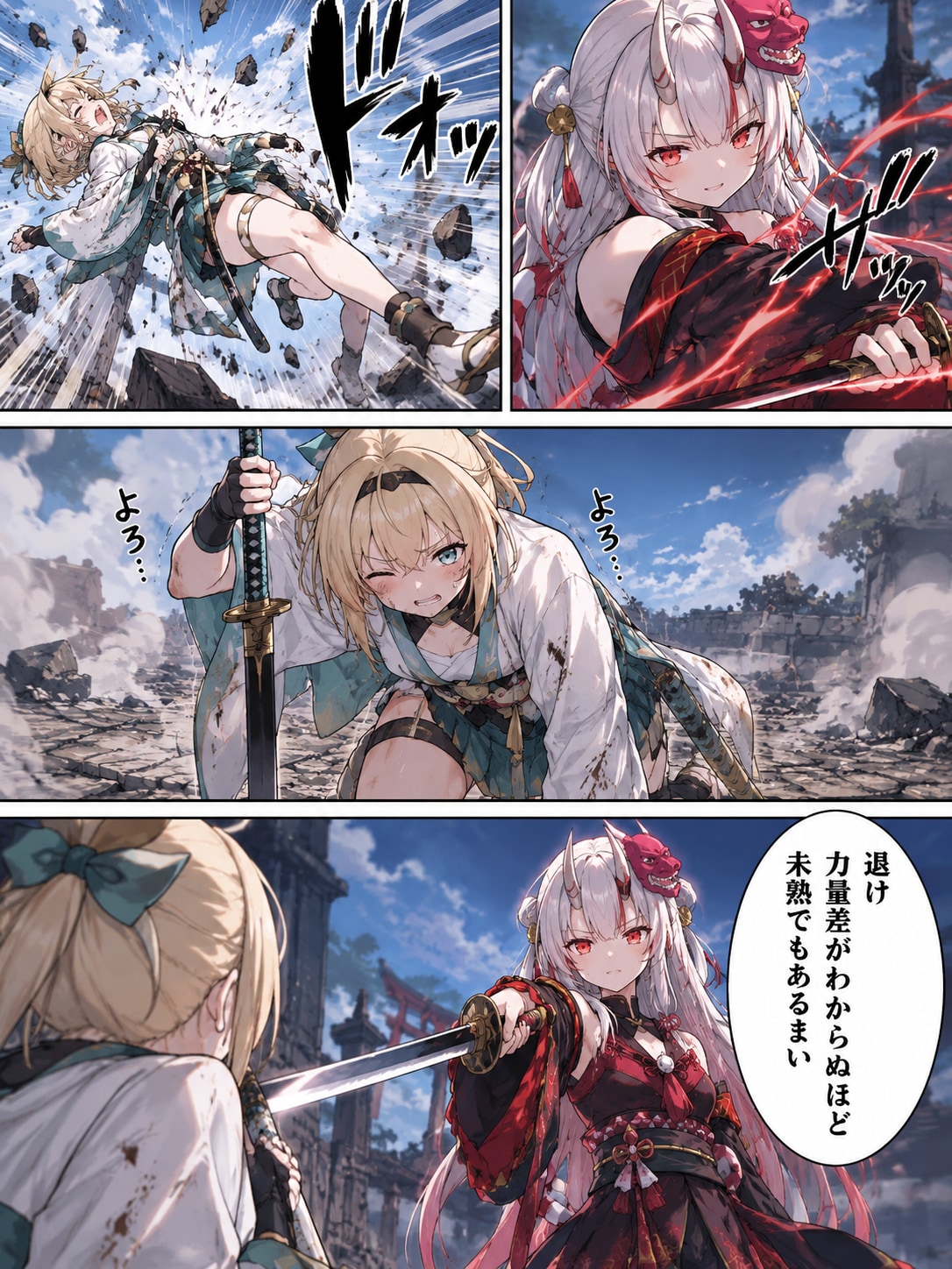 あやめvsいろは | の人気AIイラスト・グラビア