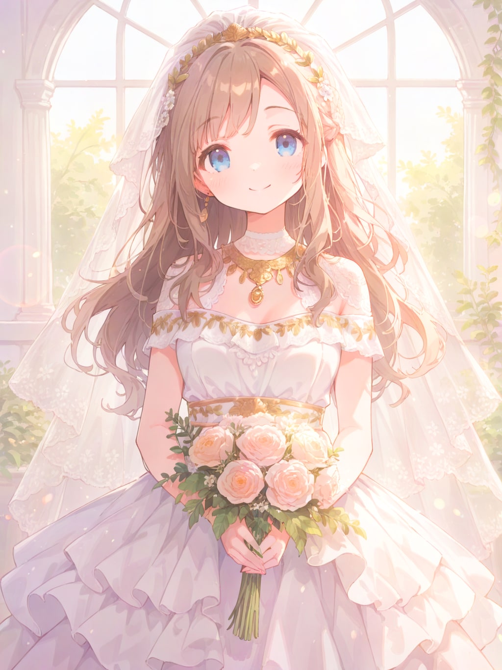 古代ギリシャ風ウェディングドレス