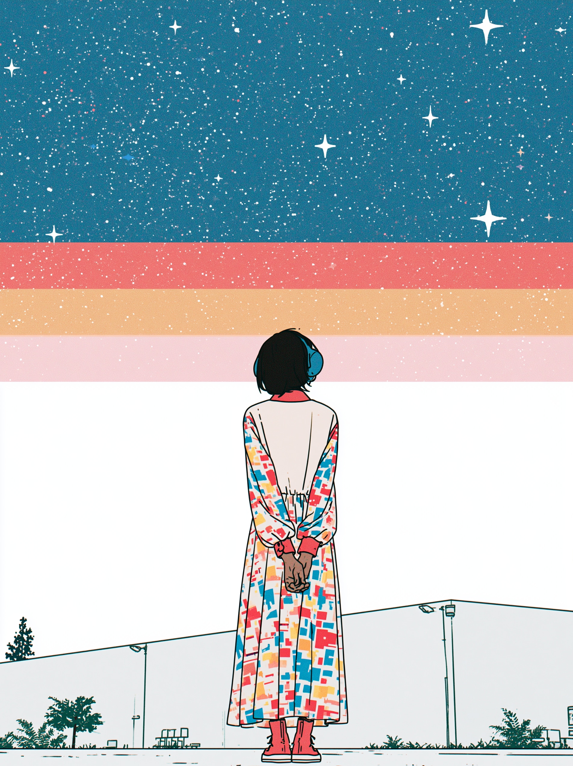 空を眺める | の人気AIイラスト・グラビア
