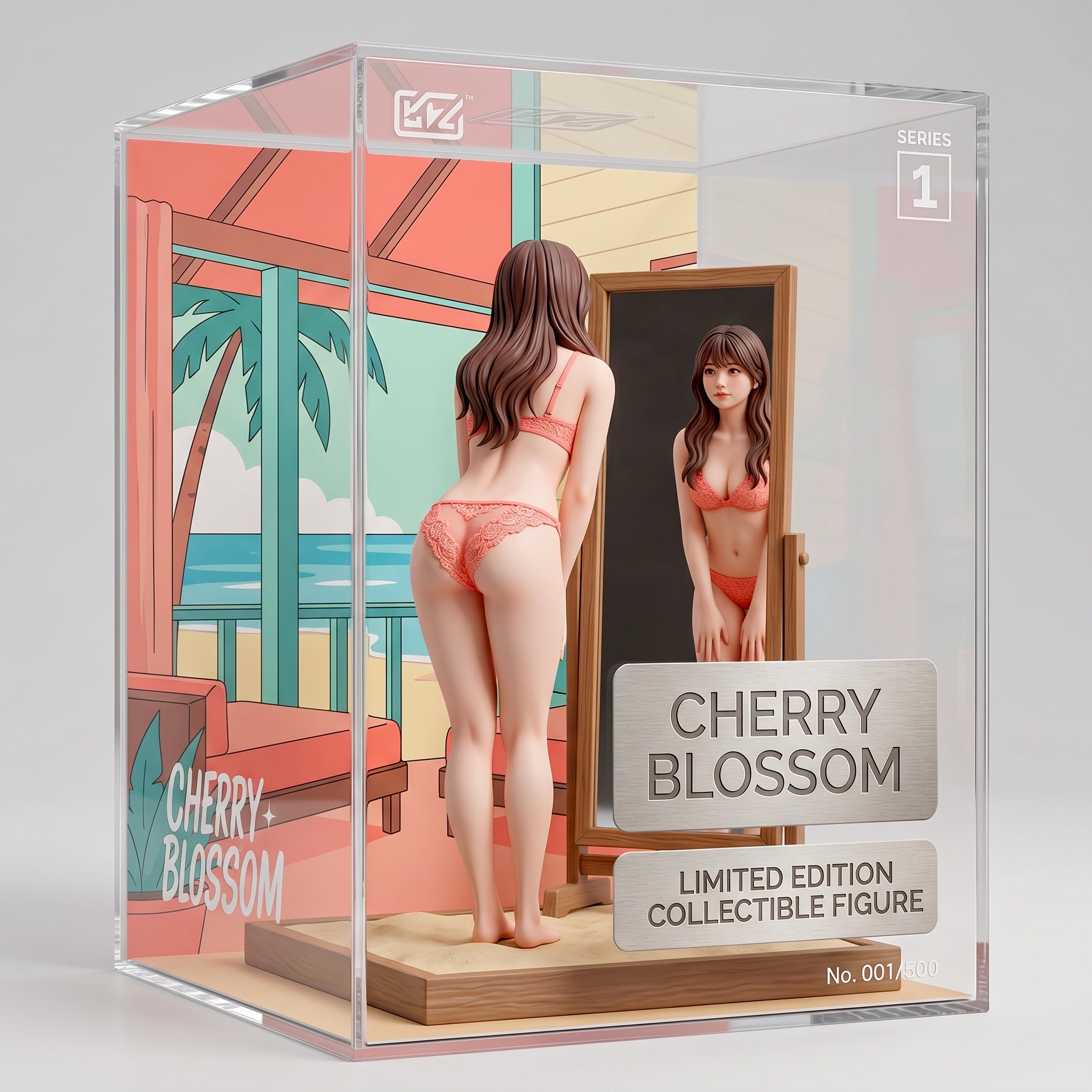 3Dフィギュア（姿見鏡）