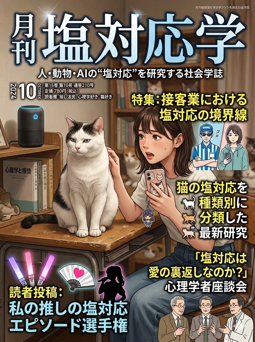 月刊 塩対応
