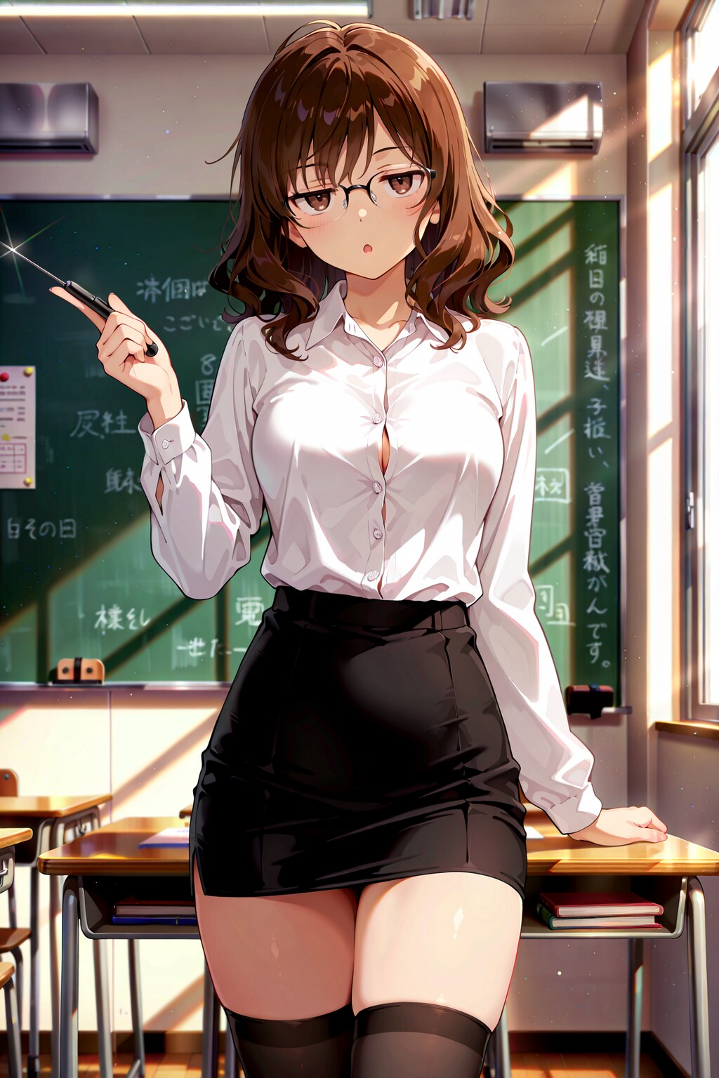 ジト目先生その1