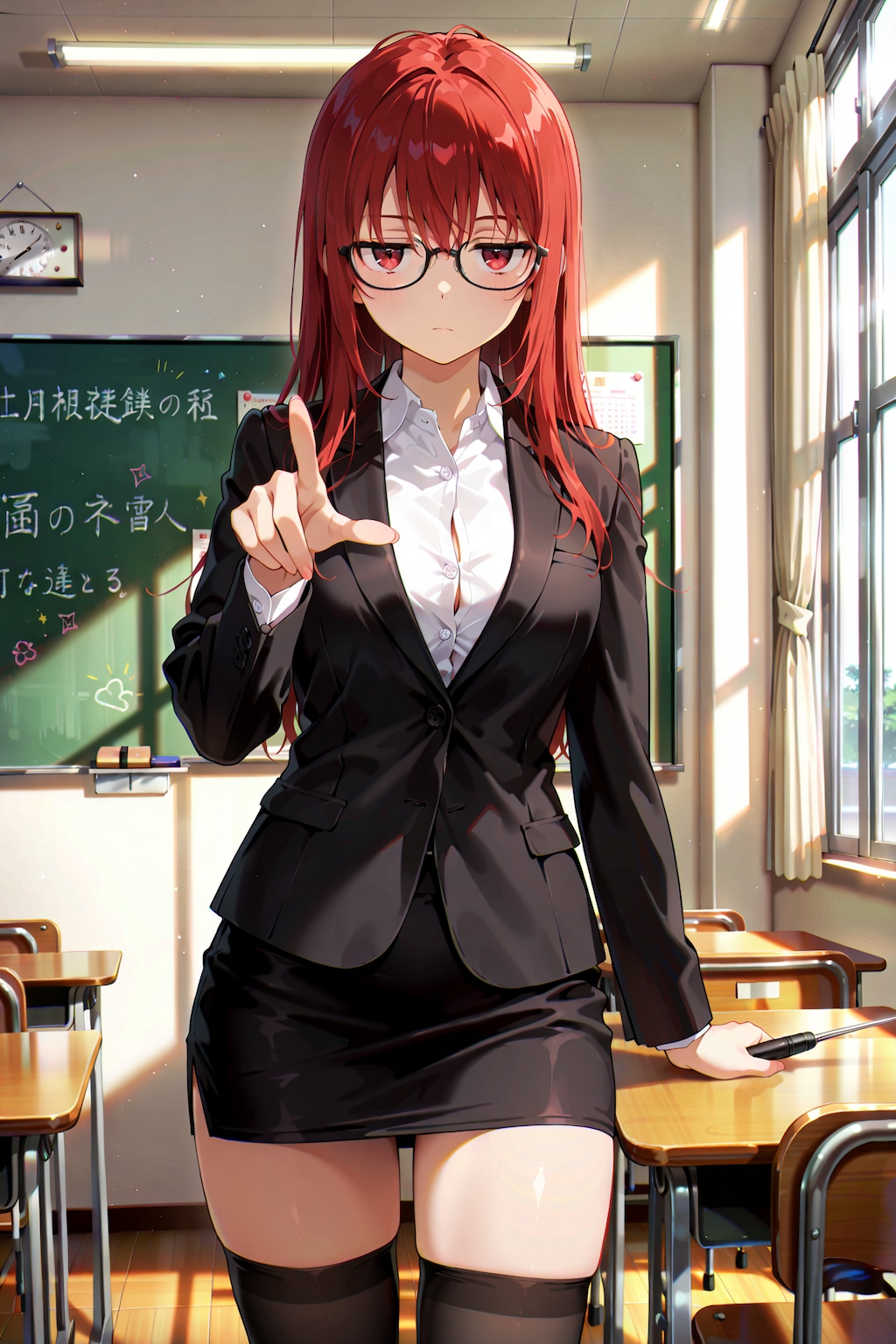 ジト目先生その1