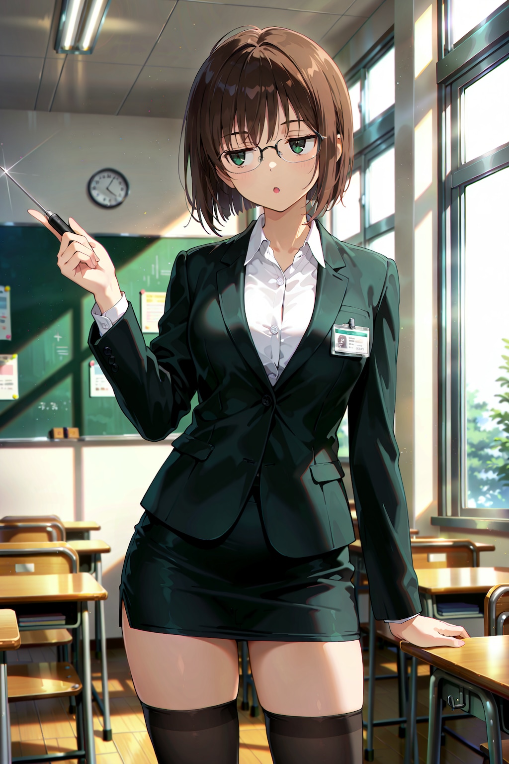 ジト目先生その1