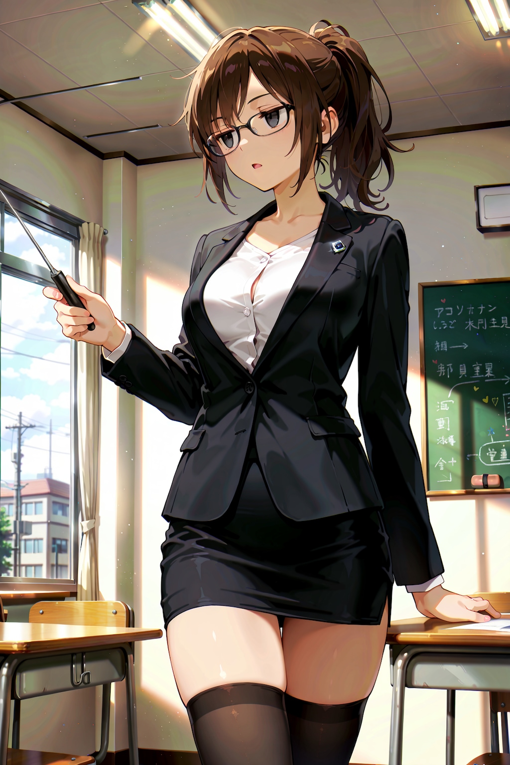 ジト目先生その1