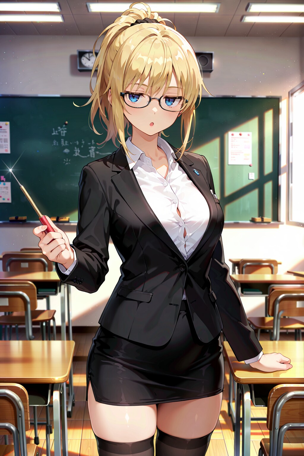 ジト目先生その1