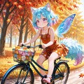 11枚）自転車に乗る妖精さん 10枚目