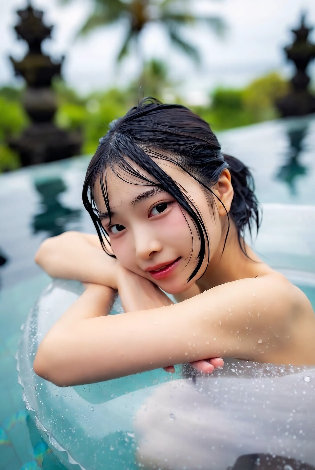 Floating in Paradise