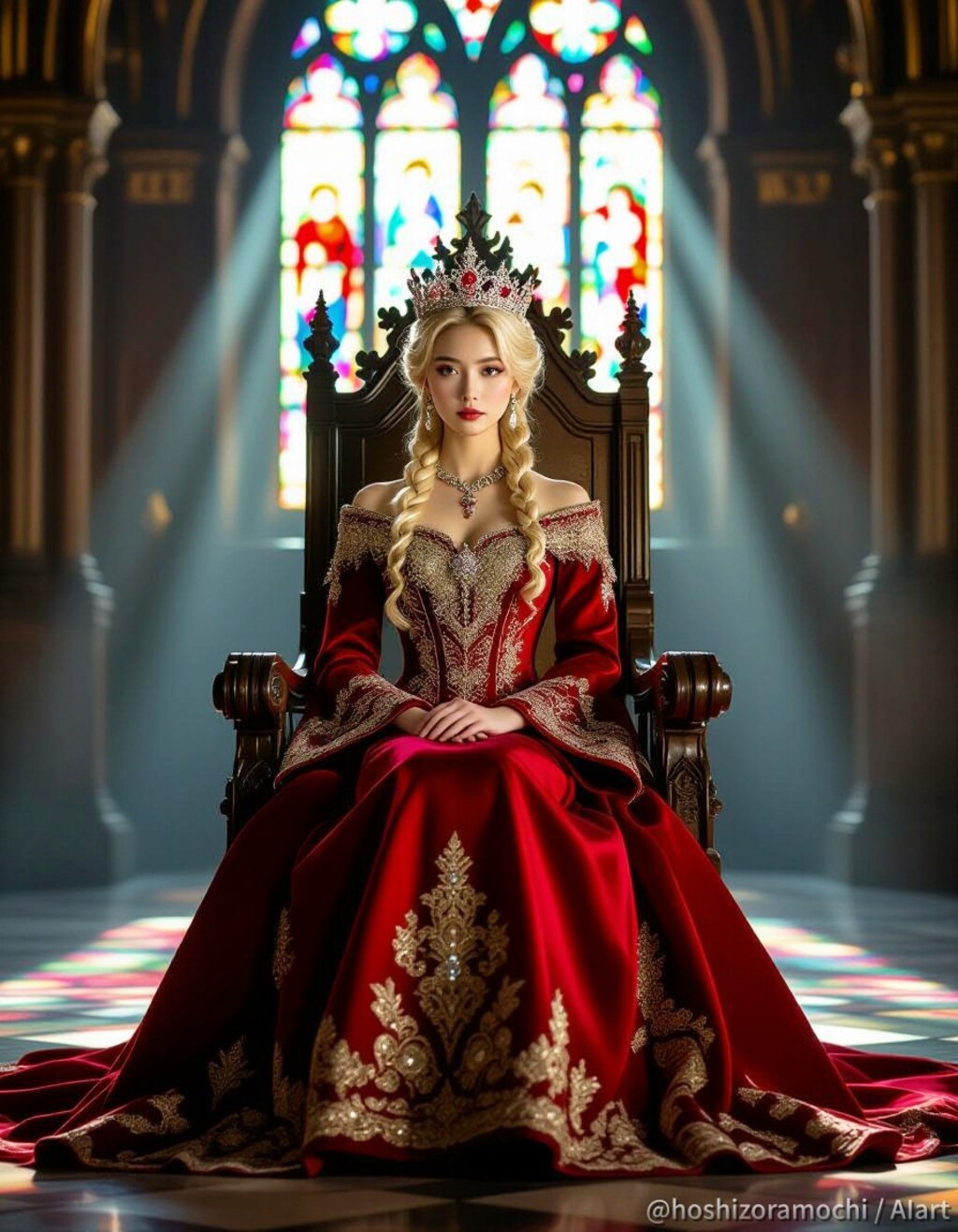 玉座の上のルビー、沈黙の戴冠 - Ruby on the Throne, the Silent Crowning