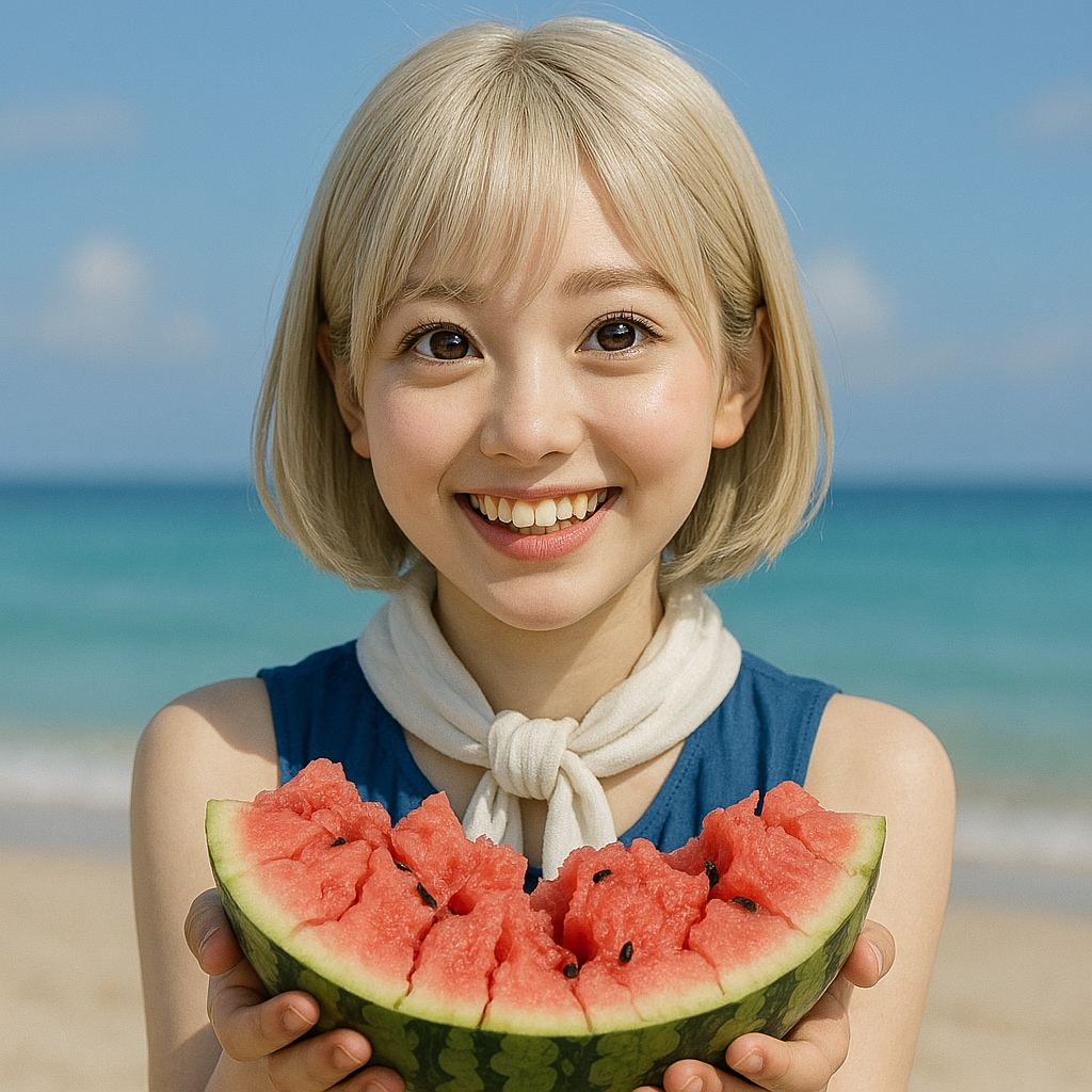 スイカ食べる？