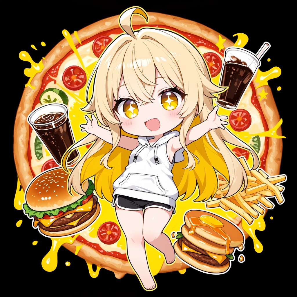 夢のハイカロリー飯 | の人気AIイラスト・グラビア