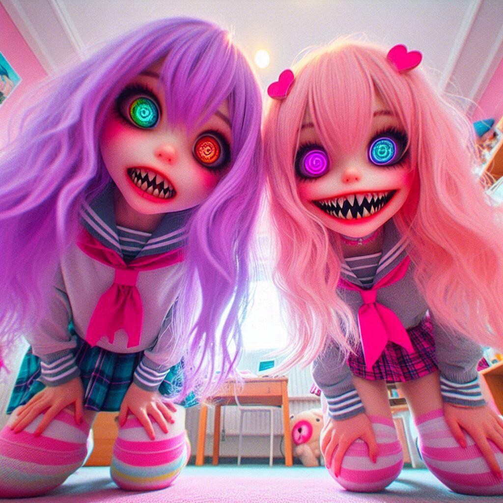 さいけ&でりこのツーショット