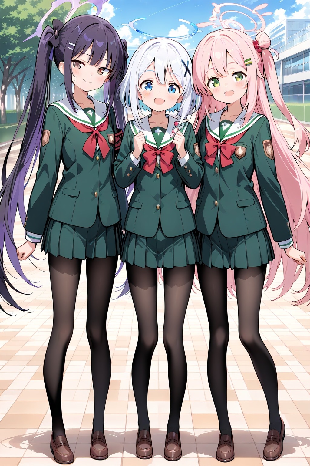 3 girls