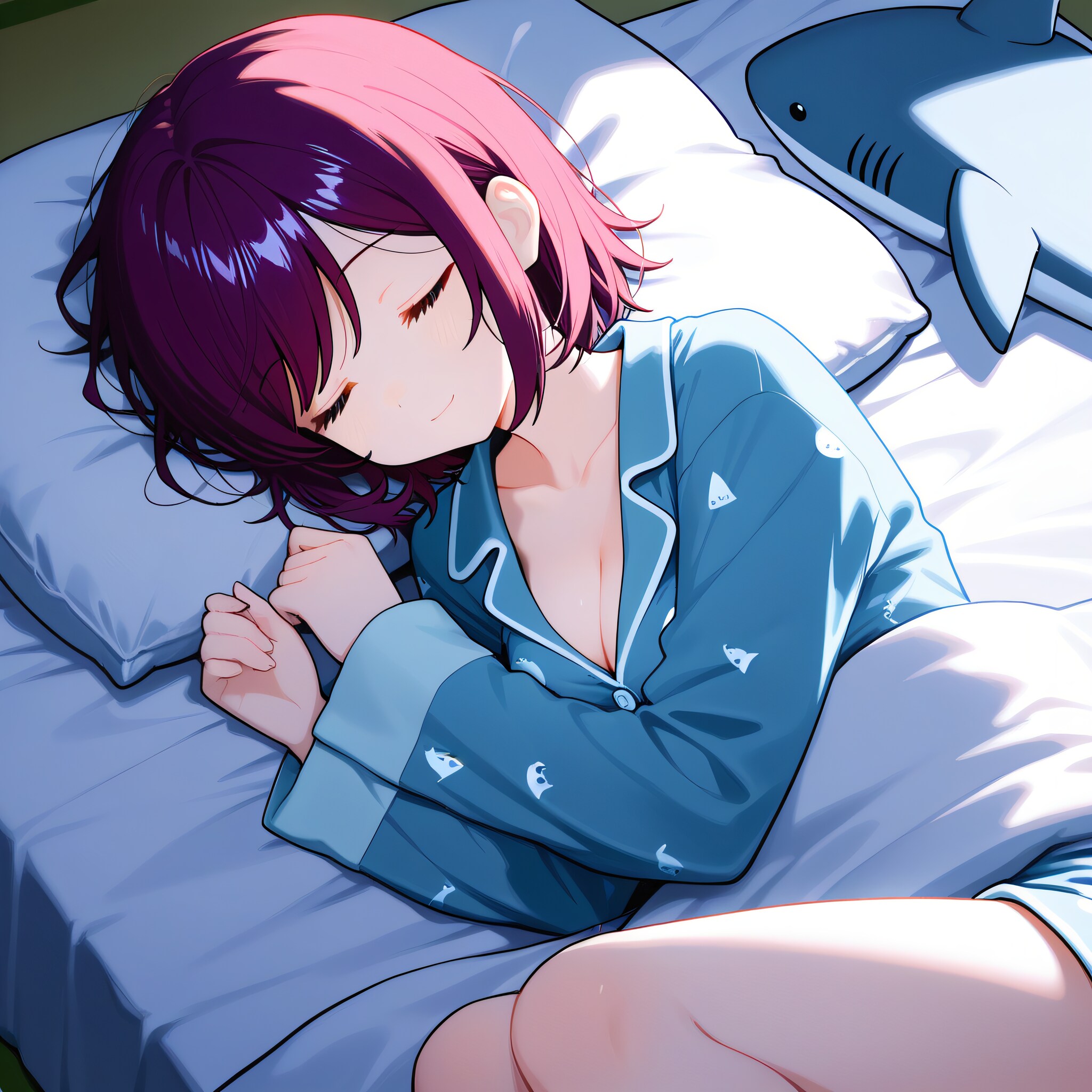 おやすみなさい（挨拶メイドの芽衣ちゃん） | の人気AIイラスト・グラビア