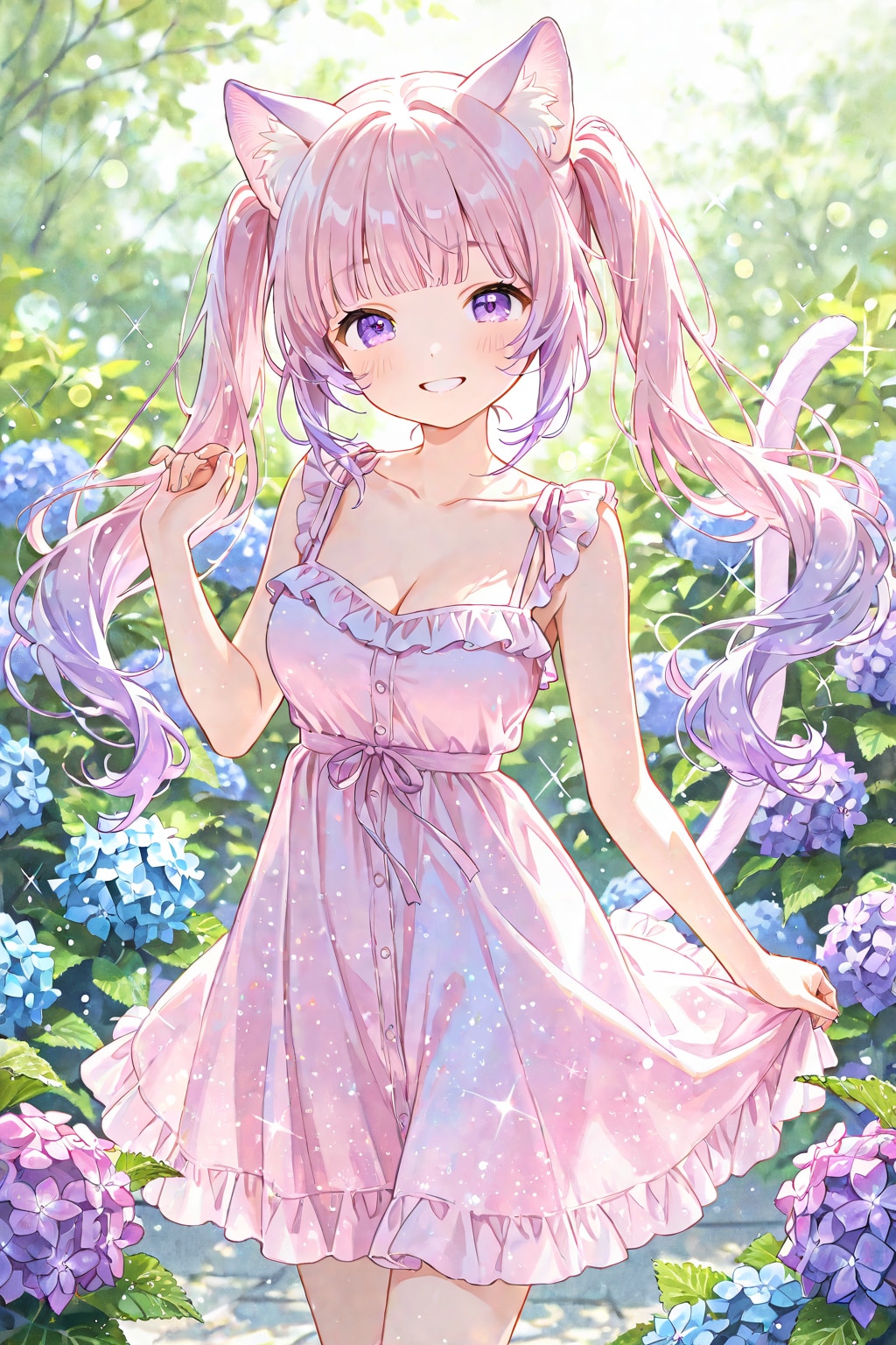 ピンクドレス