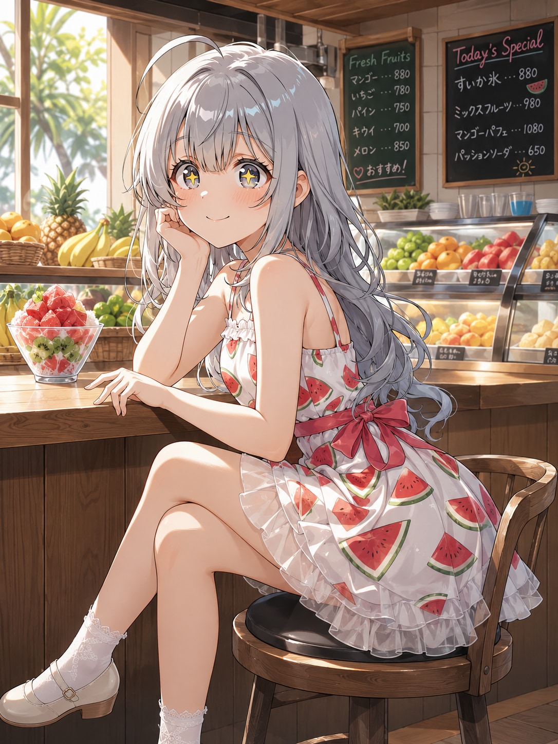 フルーツパーラーの午後