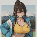 スポーツ女子 1枚目