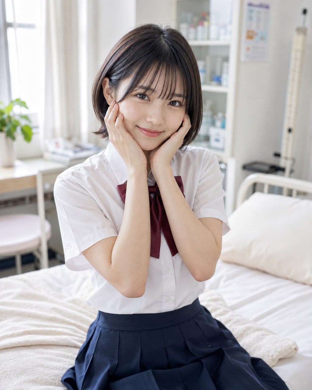 学生ポートレート練習