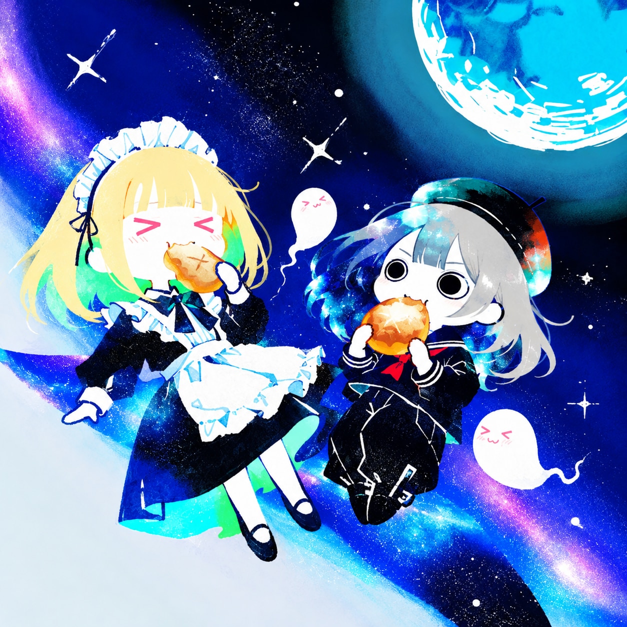 内なる宇宙でもぐもぐももも✨✨ | の人気AIイラスト・グラビア