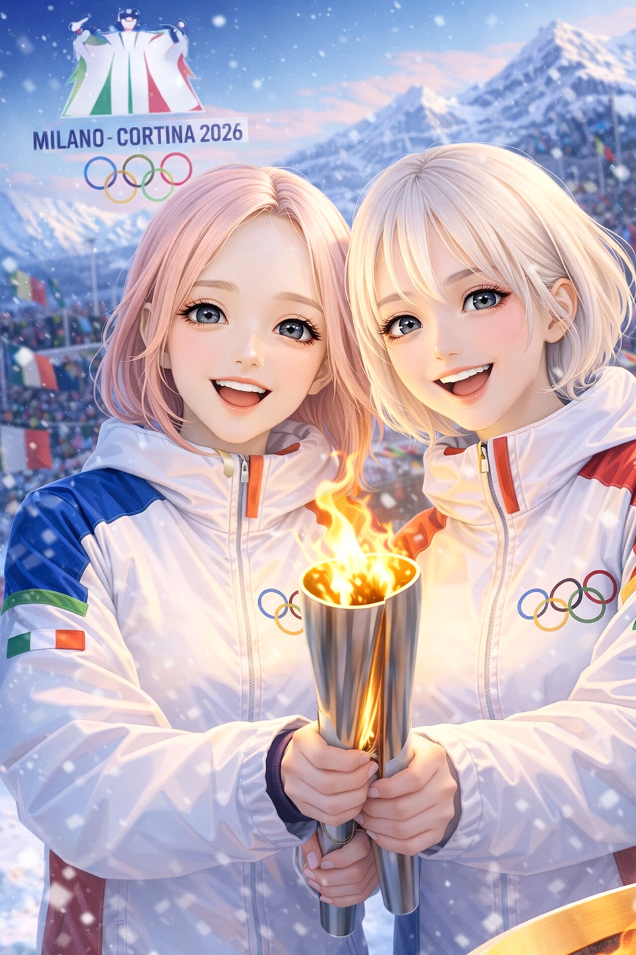 冬季ｵﾘﾝﾋﾟｯｸ開幕 | の人気AIイラスト・グラビア