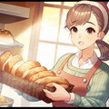 パン屋の開店前 4枚目