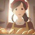パン屋の開店前 3枚目