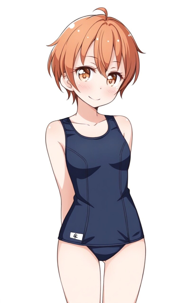 北沢はぐみ スクール水着