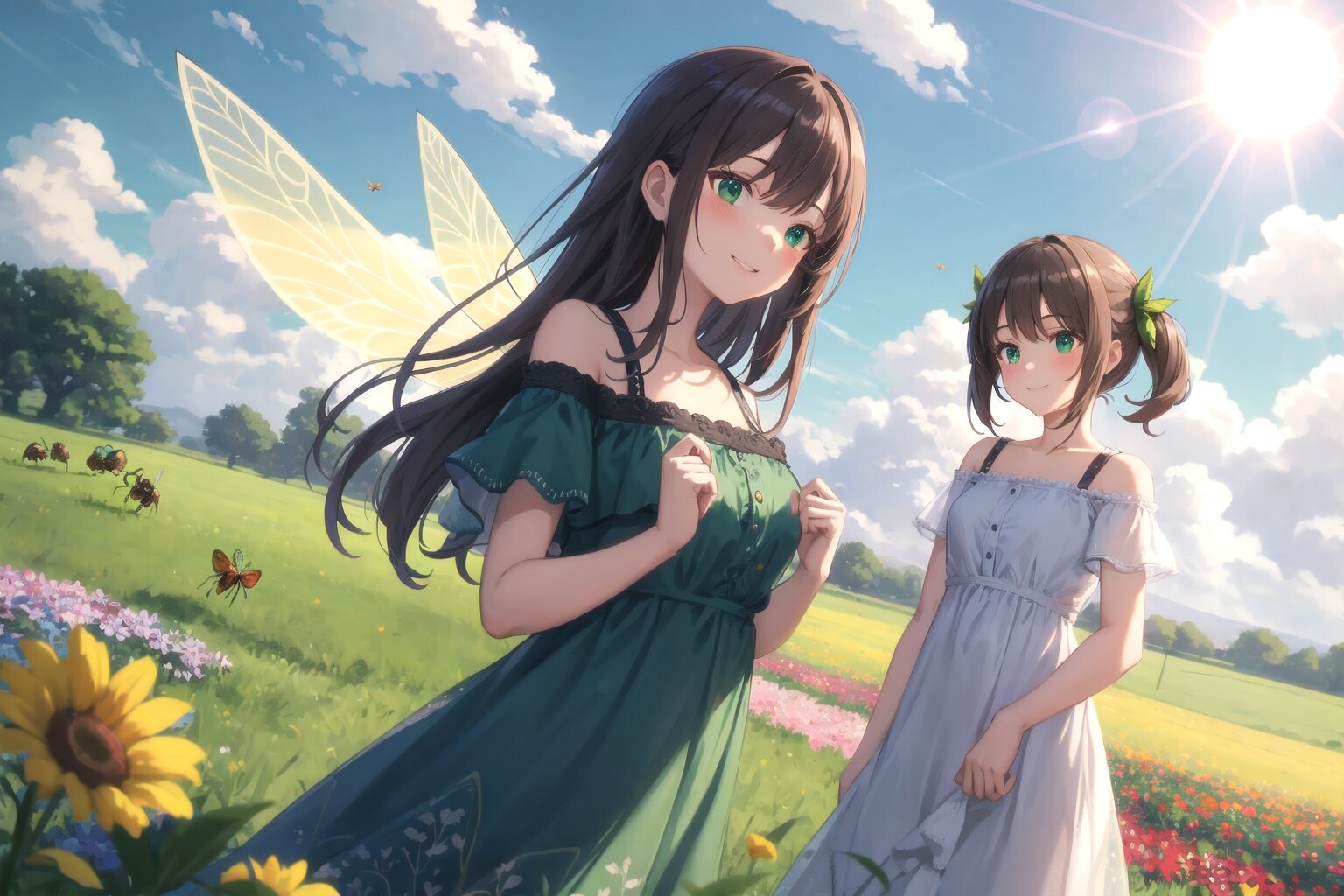 羽根が生えていれば大きくても妖精です