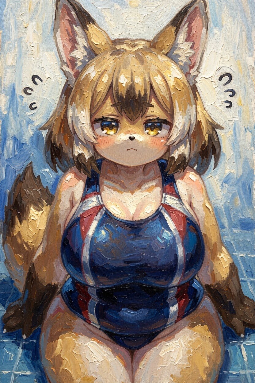 けものむちむち水着ちゃん