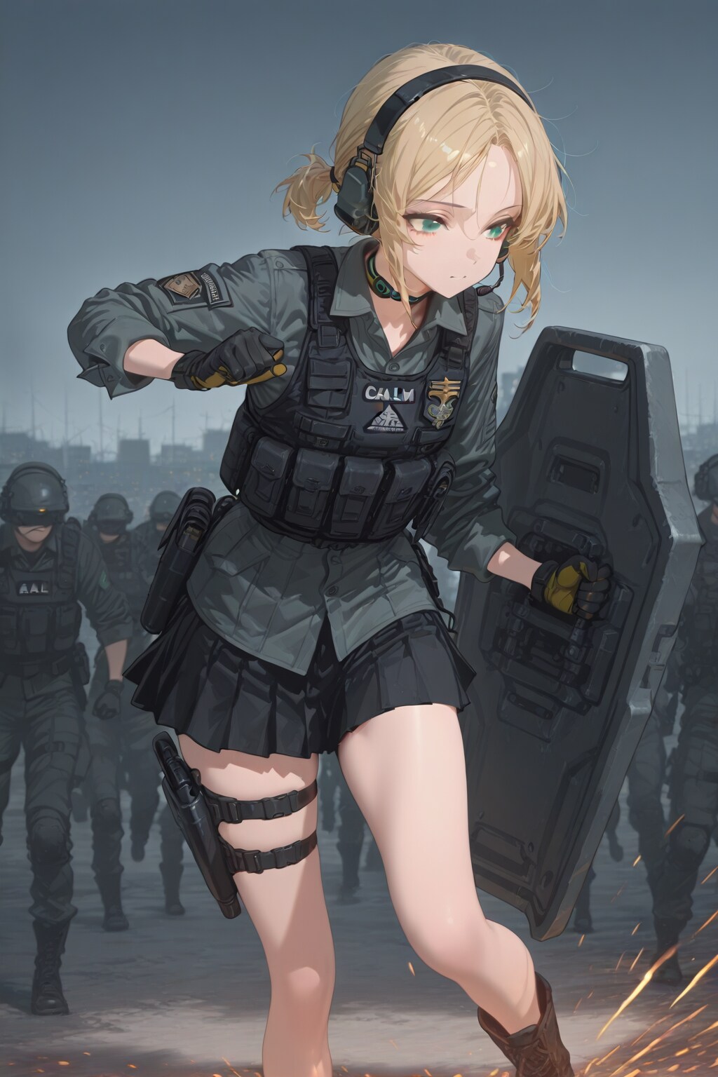 防弾・チョキ子