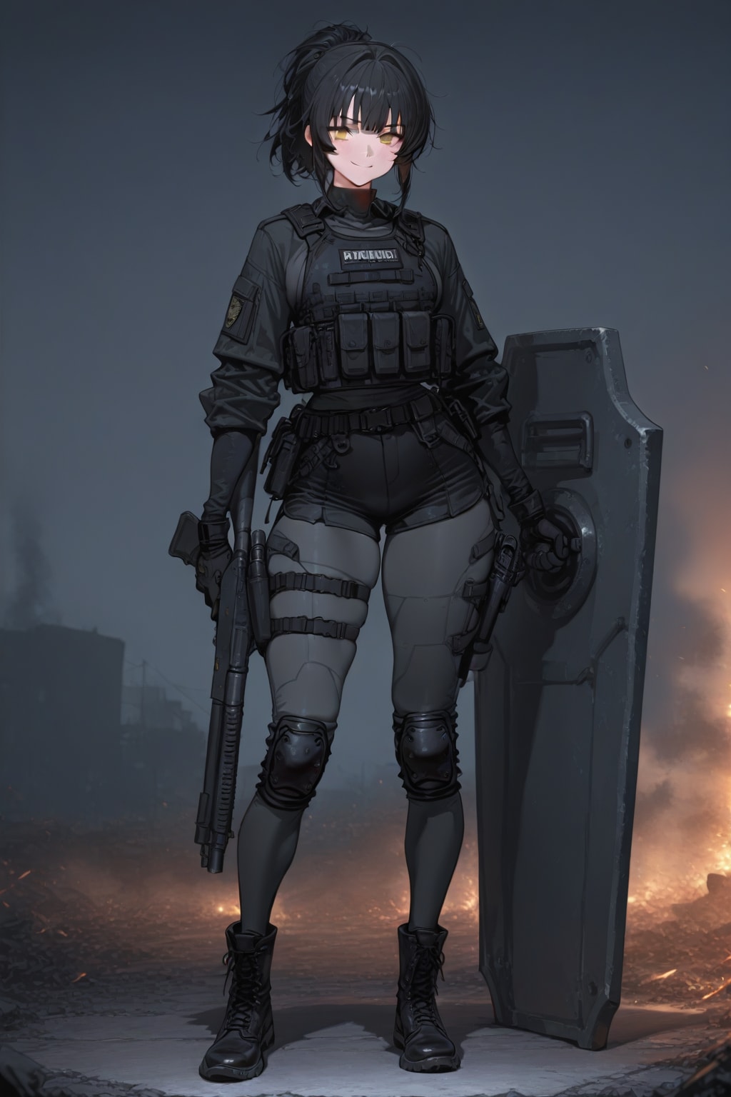 防弾・チョキ子