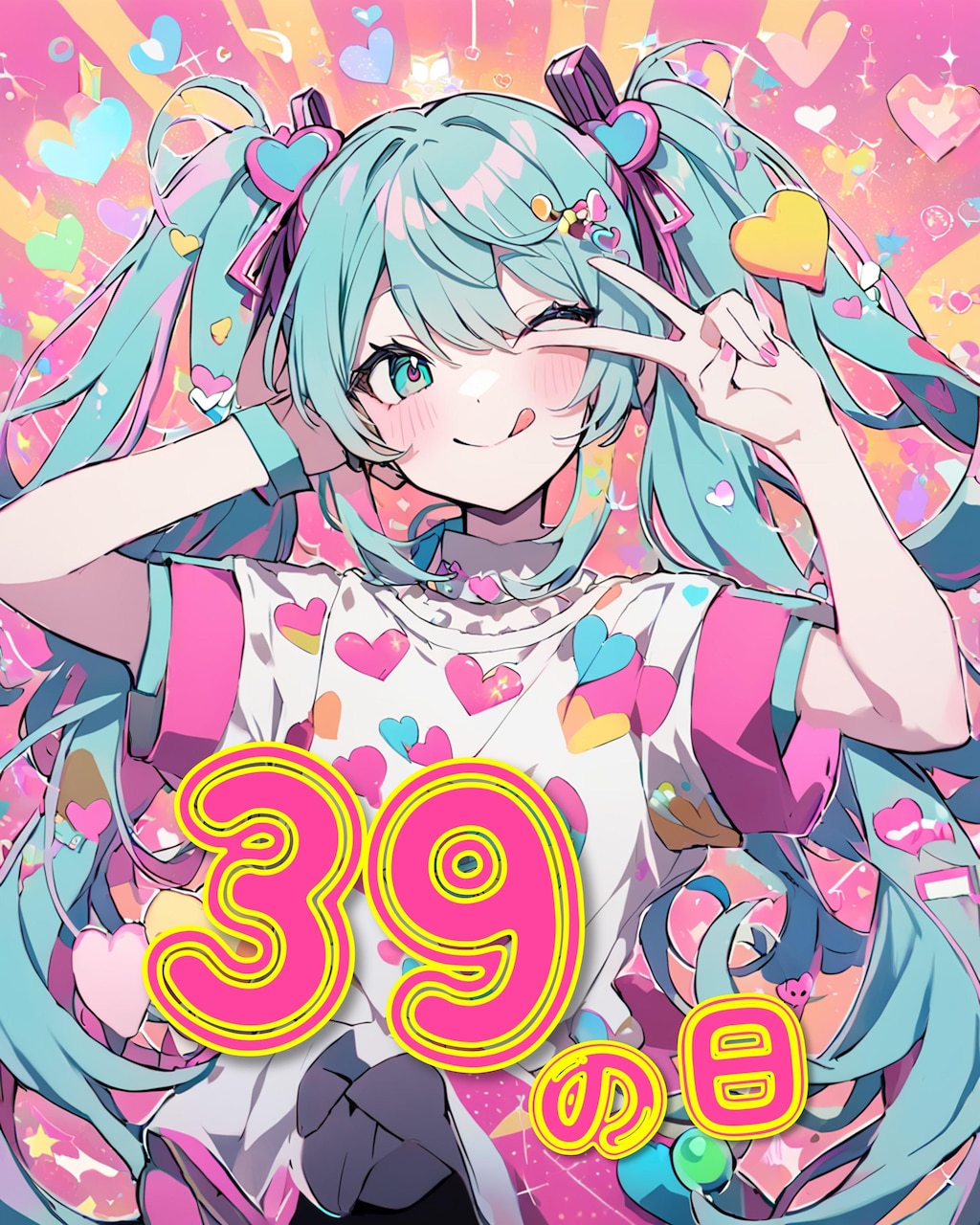 今日は「ミクの日」！