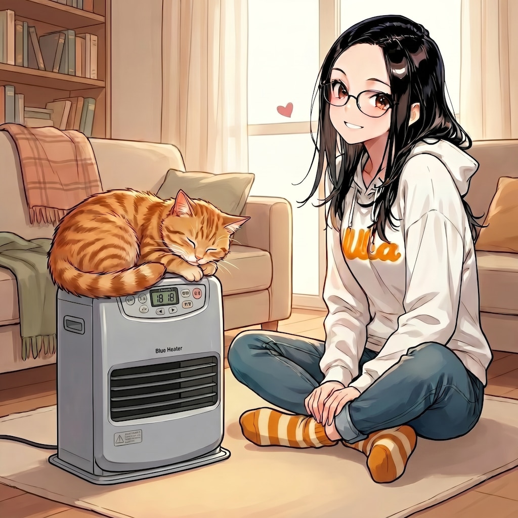 <うちの子ちゃん>猫とくつろぐ