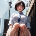 三白眼の女の子 2枚目
