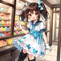 ショコラと駄菓子屋さん。 2枚目