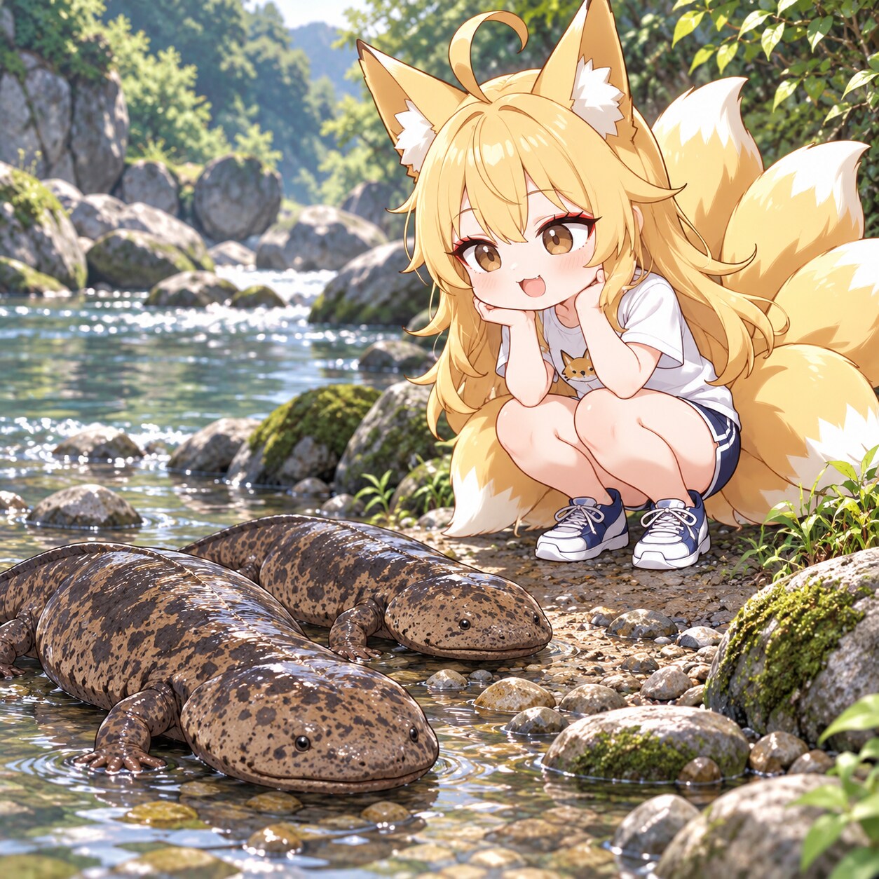 9/9　オオサンショウウオの日 | の人気AIイラスト・グラビア