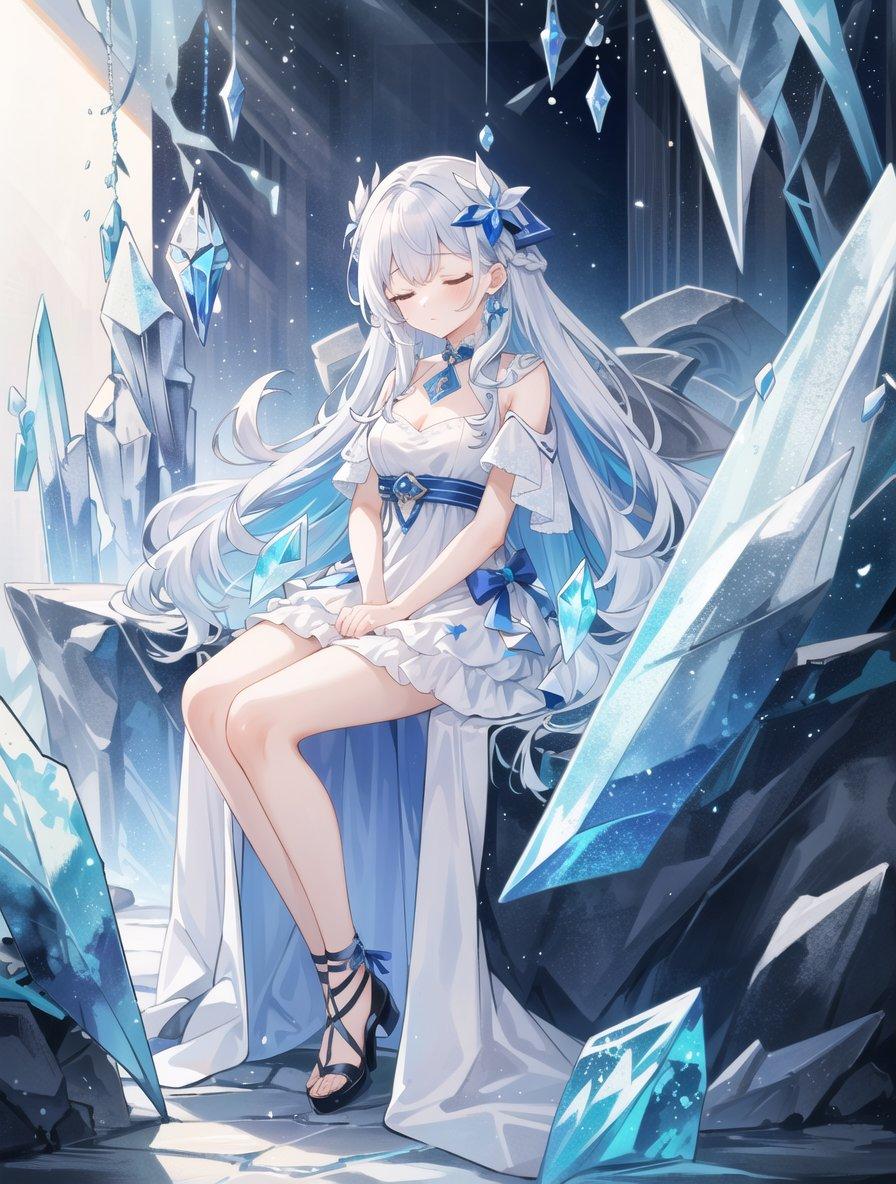 眠れる水晶の美女