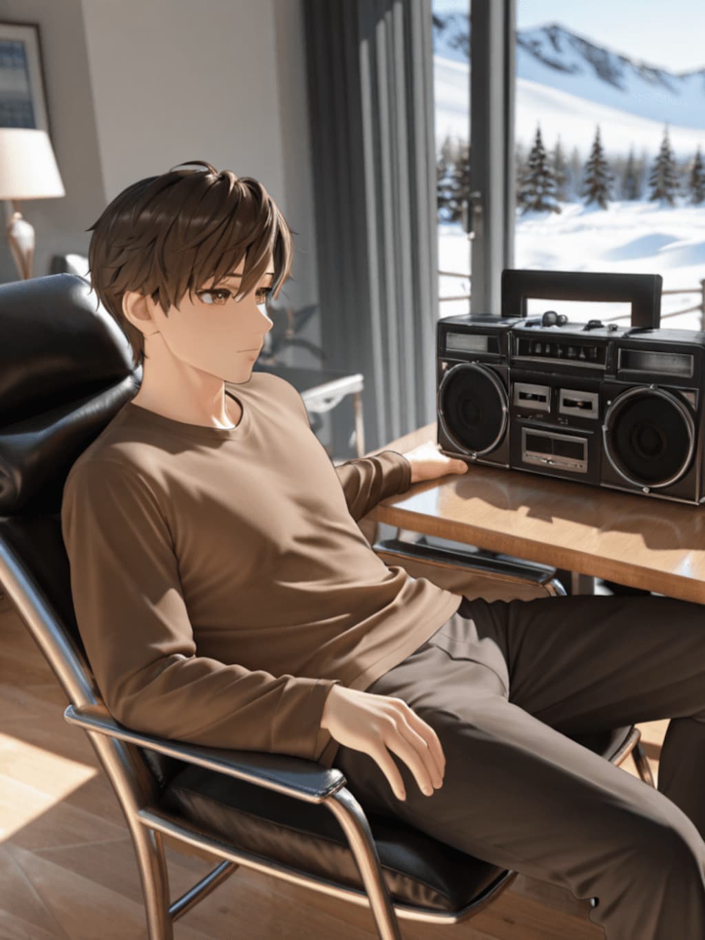 My life is lived with the radio.