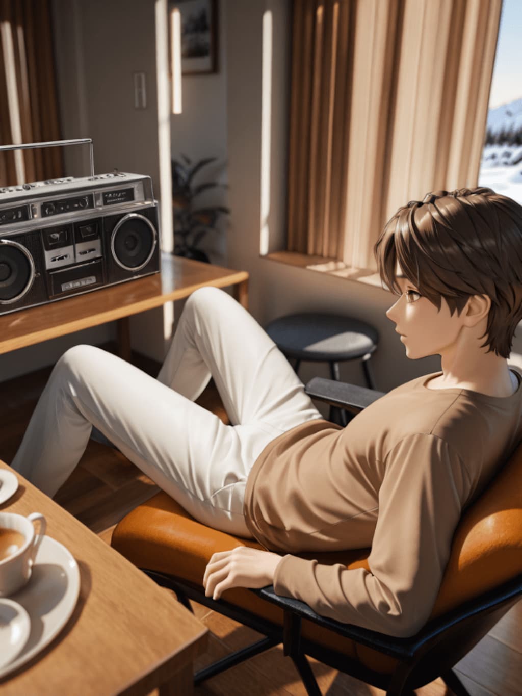 My life is lived with the radio.