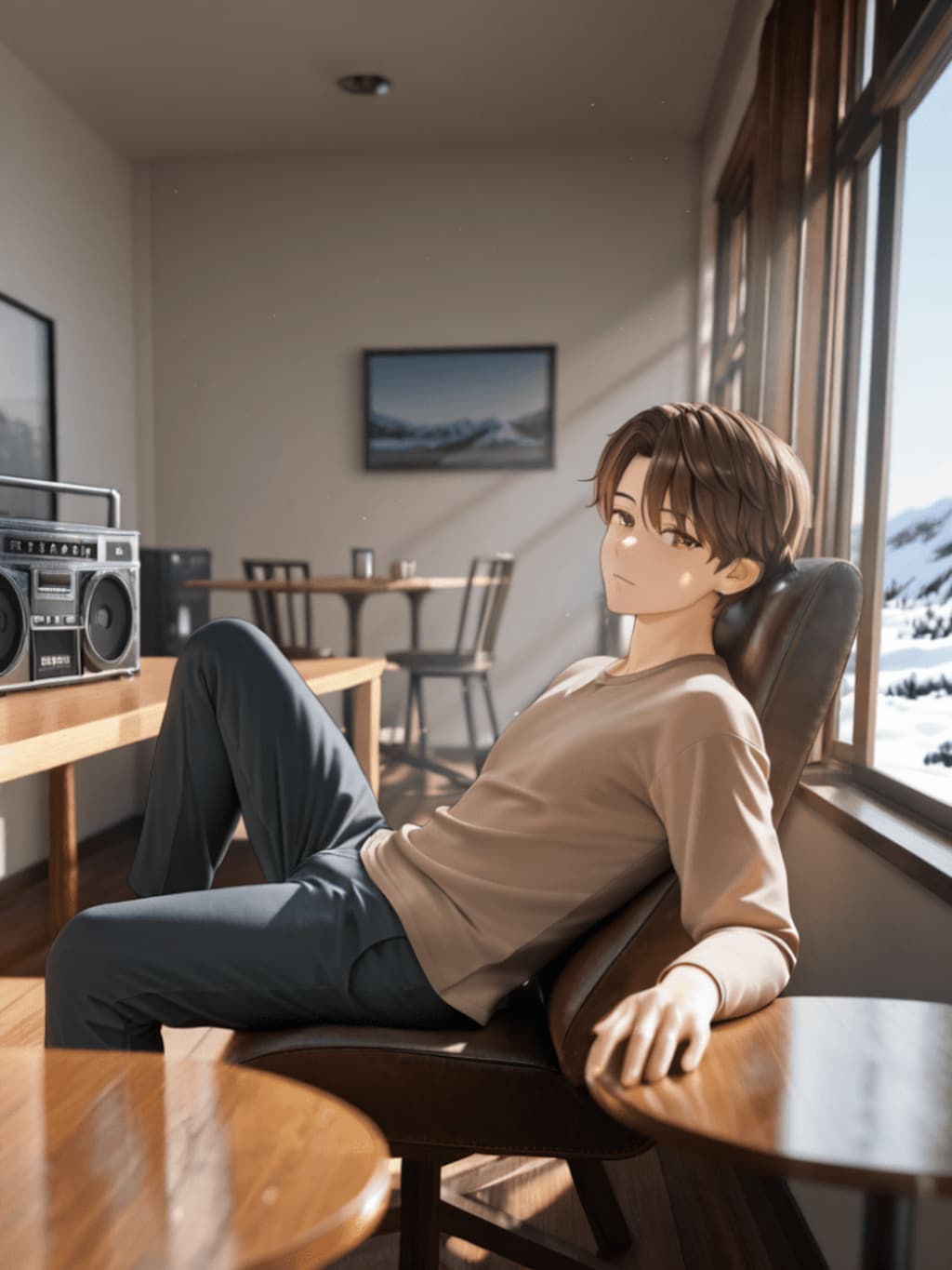 My life is lived with the radio.