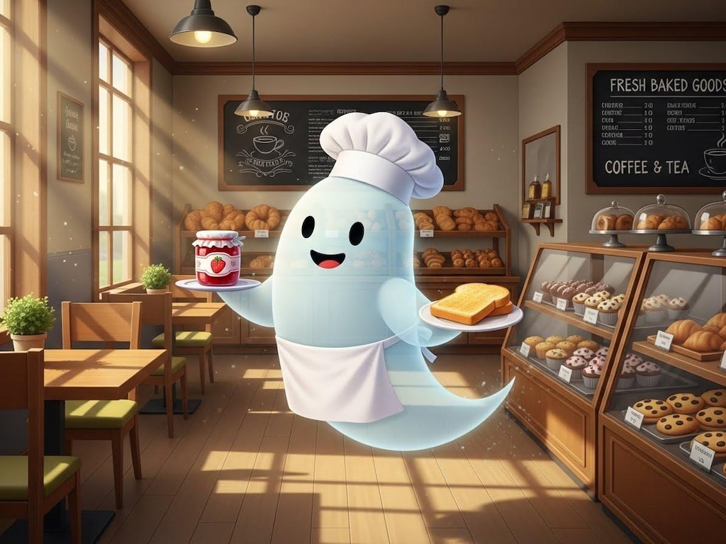 お化けパン屋の苺ジャム