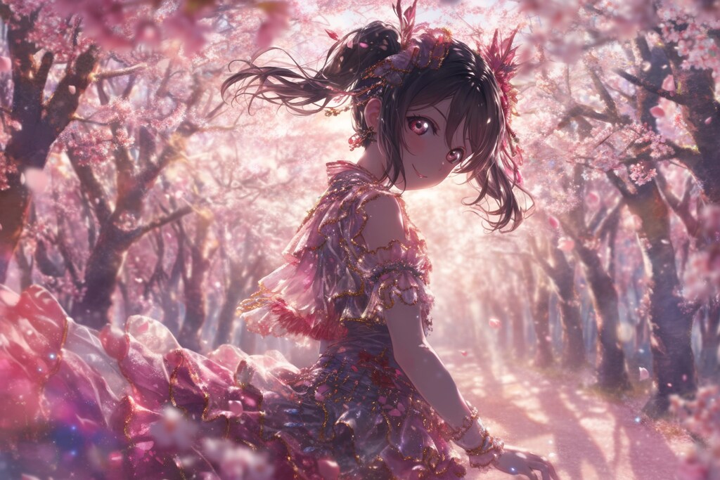 桜とにこちゃん０