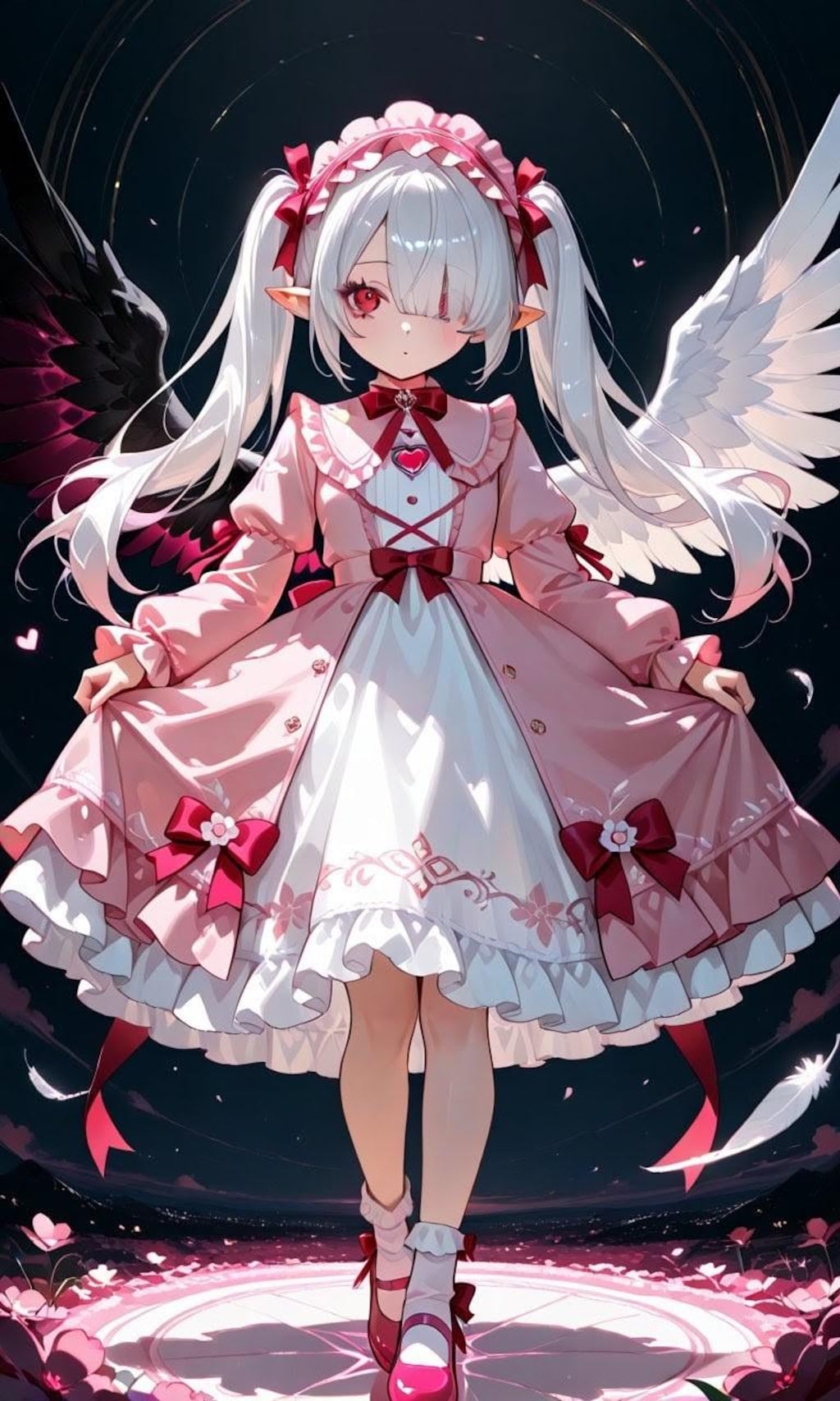 翼のゴシックロリータのシロネさん