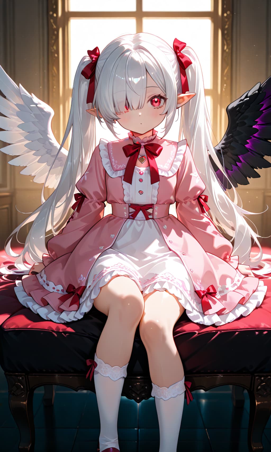 翼のゴシックロリータのシロネさん